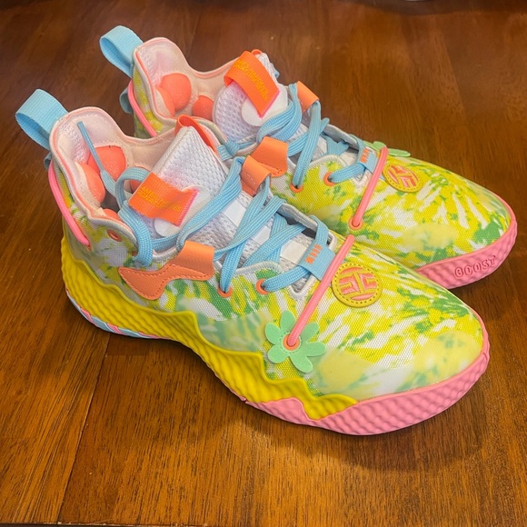 adidas Other - Adidas Harden Vol 6. Multicolor/Tie Dye Basketball Shoes *NEW*  Men sz 6 *RARE*